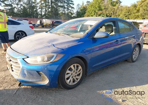 2018 Hyundai Elantra Se z USA, uszkodzony, nr VIN 5NPD74LF3JH354538
